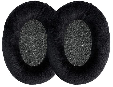 kwmobile 2X Ohrpolster kompatibel mit Sennheiser HD 559/569 / 599 Kopfhörer - Velours Ersatz Ohr Polster Overear Headphones