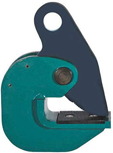 Pinza di sollevamento orizzontale di lamiere per l'edilizia e la carpenteria portata Kg.2500 presa:0-40mm. NPSO2500F