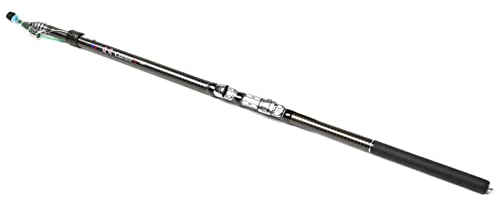 KOCAN Teleskop-Angelrute - 2,7 m/3,6 m/4,5 m/5,4 m/6,3 m Kohlefaser-Angelrute