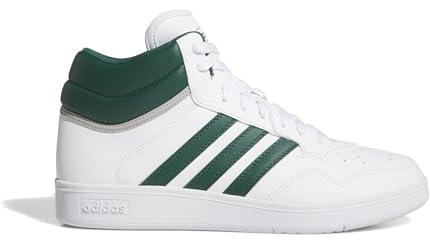 adidas Unisex Hoops 4.0 MID Shoes Schuhe, FTWR White/Collegiate Green/Grey Two, 37 1/3 EU