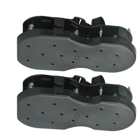 Scarpe aerate per prato, scarpe aerator | Aeratore del suolo con fondo a spillo | Sandali pre-assemblati di rivetti con cinturino regolabile, strumento di aerazione aereo per prato per il cortile