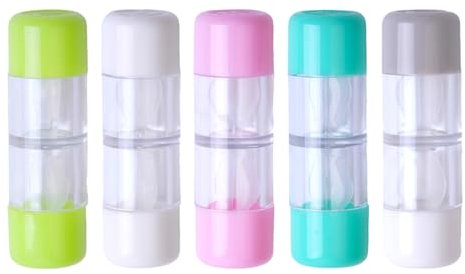 GDFHBD 5 Pieces Of Contact Lens Storage Box, Contact Lens Accessories, Travel Supplies, Portable Storage Box.