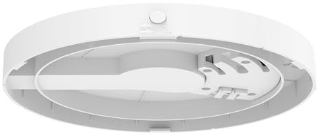 EGLO soporte de techo para lámparas Castagneto, accesorio para montaje | de lámparas de superior, pieza de plástico blanco, Ø 20 cm