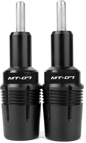 MOWOK Fit for YAMAHA MT-07 fz07 MT07 Tracer 2014-2021 2022 2023 2024 Motorcycle Accessories Frame Sliders Crash Protector Engine Guard Falling Protection Pad (Black)