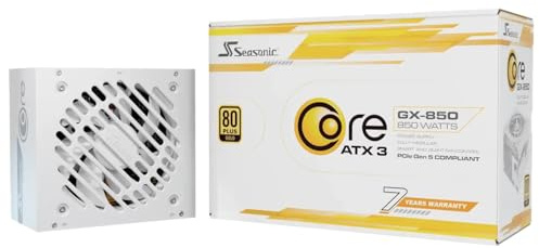Seasonic Core GX-850 White ATX 3.1 - 850w - 80 Plus Gold