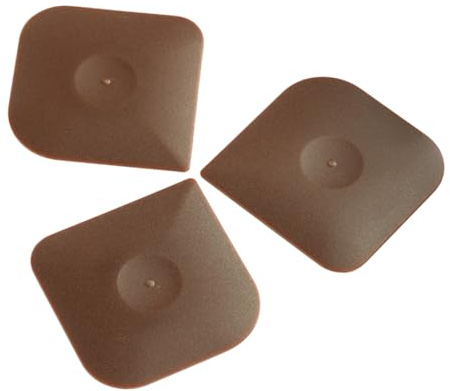 MOTHNUR Lot De 3 Grattoirs Cuisine En Plastique Compact, Épurateurs De Casseroles Et Grattoirs Pour Poêles En Fonte, Outil Pratique De Nettoyage Pour Ustensiles Cuisine