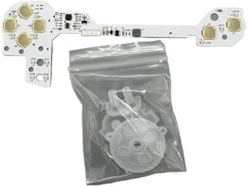 Bouton de Pot lumineux en métal intégré, pièce à ressort adaptée/RGB, couleur personnalisée assortie for Nintendo GAMEBOY GBC GBA(GBA)