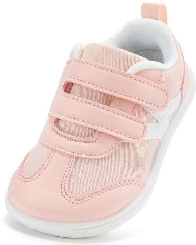 STQ KIDS Chaussures Barefoot Enfant Zero Drop Largeur Extra Souples Bébé Premiers Pas Basket Antidérapant Garçon Fille Taille 21-29 EU