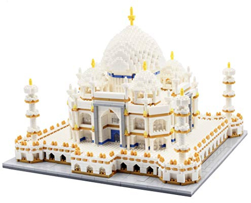 dOvOb Micro Mini Blocks Taj Mahal Building and Architecture Model Set,(4000Pieces) Toys Gifts for Kid and Adult