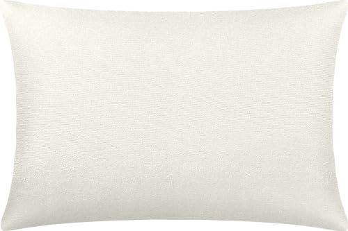 Erwin Müller Kissenbezug, Kissenhülle Nürnberg Doppel-Jersey, weiß Größe 30x50 cm - strapazierfest, temperaturausgleichend, mit Reißverschluss
