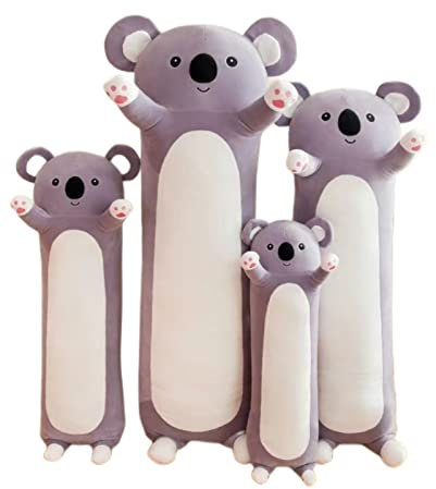 Koala seitenschläferkissen, Koala-Kissen, komfortable und weiche Koala geformt Kissen, Umarmung Kissen, kann für Urlaub Geschenke, Event Geschenke, Event Preise und mehr verwendet werden. (90cm)
