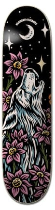 Element x Timber! 8 Late Bloomers Wolf - Skateboard-Deck - Unisex - Multi