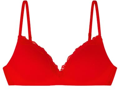 Women'secret Sujetador Triangular con Relleno Cotton Daily Xmas Collection Bra Mujer