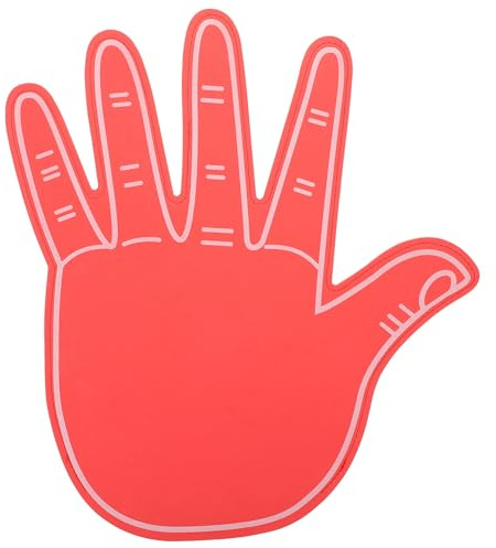 GALPADA Mano Gigante in Schiuma Dita Applaudenti Accessorio per Eventi Sportivi e Feste
