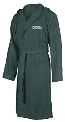 arena Zeppelin Light Herren- und Damen-Bademantel aus Baumwolle, Baumwoll-Bademantel mit Kapuze und Taschen, Unisex-Bademantel aus Frottee, Angenehm und Leicht