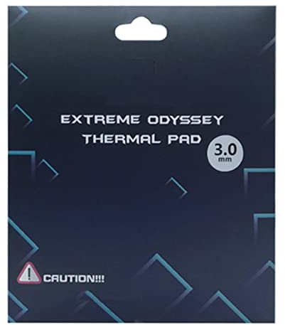 Wärmeleitpads 12,8 W/mK, 120x120x3mm, Silikon Thermal Pad für Kühlkörper/GPU/CPU/LED-Kühler