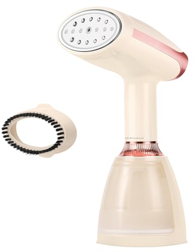 AN HUI MING Portatile Ferro da Stiro Verticale, 1500W Stiratrice Verticale professionale 15S Riscaldamento Rapido, Serbatoio Acqua 280ml ferro da stiro a vapore verticale, Steamer per viaggio e casa