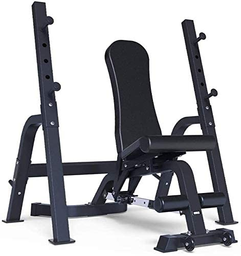 JKJZSALJ Weights Bench Fitness Chair Dumbbell Bench Adjustable Benches Multifunctional Weight Bench Barbell Bench Squat Rack Home Bench With Dumbbells Bench