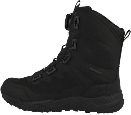 MAGNUM Chaussures d'uniforme homme -Ultima 8.0 avec fermeture eclair laterale X M-Lock - Impermeable - Noir
