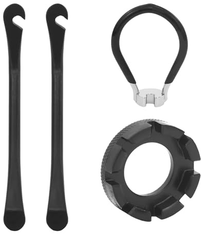 JRSHIRLEYLTD Clé à rayons pour vélo en acier, tendeur de rayon, 6 tailles, calibre 10-15, outil pour vélo, vélo
