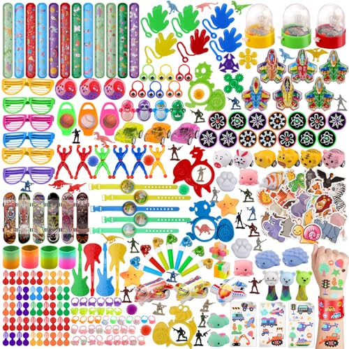 nicknack 300Piezas Relleno Piñatas de Cumpleaños Infantil, Juguetes de Fiesta a Granel, Rellenar Bolsas de Regalos, Favores de Fiesta, Piñata Cumpleaños Infantil para Niños y Niñas