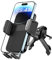 Brencco Porta Cellulare Auto, 360° Regolabile Presa Aria Supporto Telefono Auto, Gancio Super Stabile per Cellulare da 4.0''-7.0''