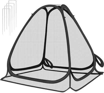 Coperchi di piante - Rete da giardino, barriera per colture | Scudo traspirante resistente alle intemperie per alberi cespugli cespugli arbusti di frutta balcone recinzione di protezione cervo