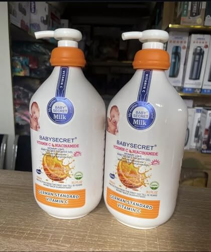 Baby Secret Vitamin C & Niacinamide Body Wash Shower Gel 1000ml- Protection From Birth