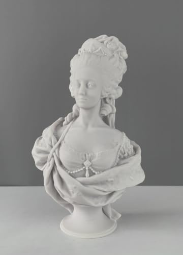 HISTONICA Marie Antoinette byststaty, 30 cm/12 tum, drottning av Frankrike skulptur, staty dekor
