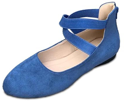 Générique Chaussures décontractées Femmes Usage Quotidien Bout fermé Confortable Facile Enfiler Plates polyvalentes Robes Toutes Saisons