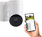 Somfy 2401560 - Überwachungskamera, Full HD-Kamera mit Nachsicht, Weiß | integriete Sirene mit 110 Db |1080P | 130° Weitwinkel | 8x Zoom | Bewegungserkennung