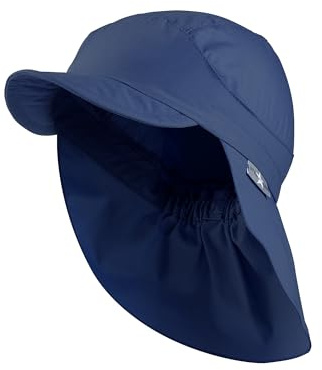 Sterntaler unisex - barn Regnhatt Schirmmütze M. Nackenschutz