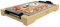 Cecotec Plancha de asar eléctrica Tasty&Grill 2000 Bamboo MixStone. 2000 W, Estructura Bambú, Termostato regulable, Superficie mixta Grill y plancha, Revestimiento RockStone, Apta lavavajillas
