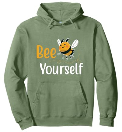 Api apicoltore Api amore Api te stesso Bee Yourself Felpa con Cappuccio