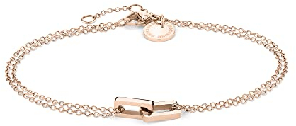 LIEBESKIND BERLIN Damen Schmuck – Eine tolle Kollektion aus Ohrringen, Ketten und Armbändern mit coolen Link-Chain Details aus Edelstahl - Moderne, alltagstaugliche Styles
