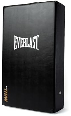Everlast Titan Kick Shield – Muay Thai Pads for Kickboxing, MMA & Martial Arts Training | High-Density Foam, Durable Handles