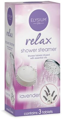 3 Pack Lavender Calming Relaxing Shower Steamers | Infused with Essential Oils | Home Spa Experience | Infuses with Shower Steam (1)