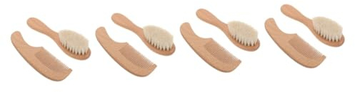 VICASKY 4ensembles Set De Brosse De Bain Pour Brosse à Cheveux Et Peigne Poils Kit De Soins Outil Pratique Pour Bain Toilettage