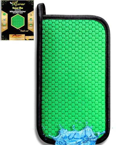 ScourBee 2-in-1 Cloth Cleaning without Chemical Microfibre Cloths Alternative to Scrub Sponge, Carpet Cleaner, Upholstery Cleaner, Dirt Eraser, Sponge, Microfibre Cloths, Wet Vacuum Cleaner for