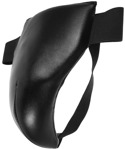 Toddmomy Training Groin Protector for Men and Women, Comfortable Reusable Sports Crotch Guard Integrated Shock Absorption, Portable Martial Arts Protective Gear for Karate Muay Thai MMA