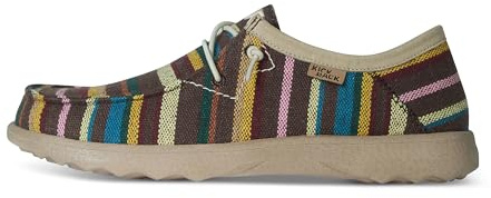 Kickback Lounger Scarpe Estive da Uomo in Tela – Mocassini Slip‑On Senza Lacci con Lacci Elastici – Sneakers Leggere per Interni ed Esterni con Suola Antiscivolo