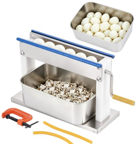 JIAWANSHUN Manual Quail Egg Peeler Sheller Household Quail Bird Egg Peeling Machine Egg Huller