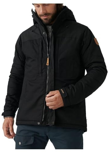 FJALLRAVEN 82279-550 Skogsö Padded Jacket M Giacca Uomo Black Taglia XXXL