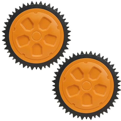 Mähroboter Räder Für Worx Landroid, Mähroboter Zubehör Für Worx Mähroboter Kompatibel mit Worx WR141E / WR142E / WR143E / WR165E / WR167E Mähroboter, für Rasen