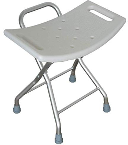 RUHEN Asientos y taburetes de Ducha, taburetes de baño para Ducha Taburete de baño Antideslizante Antiguo, Soporte de Aluminio