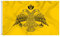 Flagge, 90 x 152 cm (ohne Fahnenmast), große FT-Flagge, die dem byzantinischen Reich zugeschrieben wird, Banner römisches Byzanz Latein