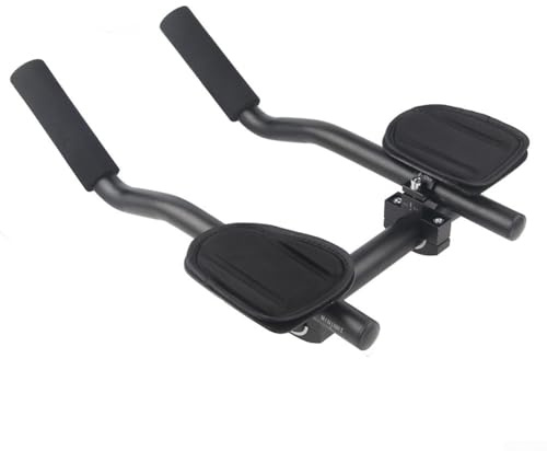 babominimer Aerobars-Lenker für Rennräder und Mountainbikes mit verstellbaren Handauflagen, kompatibel mit Triathlon-Trial-Radfahren, 220 mm Durchmesser (0609-Typ)