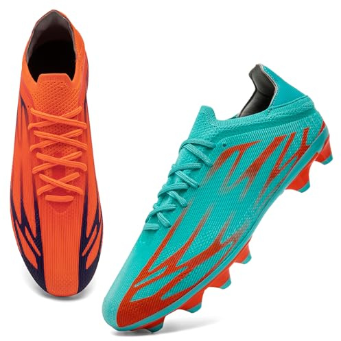 ASOCO DREAM Zapatillas de Fútbol Hombre Botas de Fútbol Profesionales Exteriores Atletismo Entrenamiento Zapatos de Fútbol Calzado Deportivo