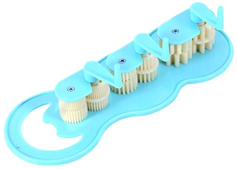 Aeloa Papiercrimper,Werkzeug-Wellenformer Papiercrimp-Crimper-Maschine für den Falten- und Welleneffekt von Quilling papercraft (Himmelblau)