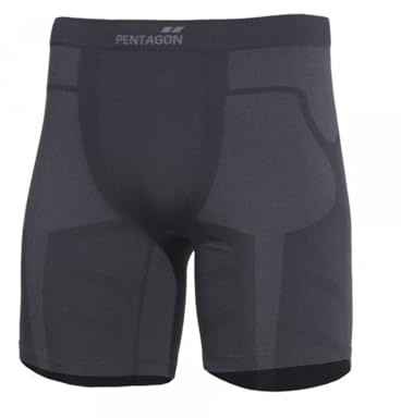 Pentagon Plexis Activity Boxer Shorts, svart, XS-M